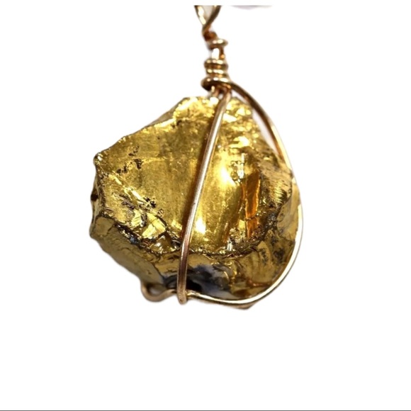 Mixed Charm Hematite Leather Necklace - Picture 4 of 11